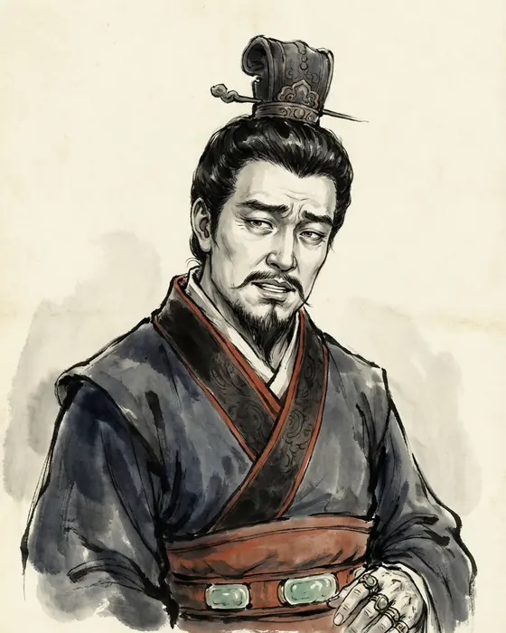 Portrait of Cao Shuang