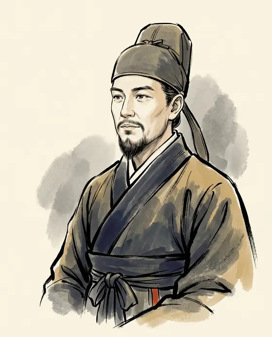 Portrait of Du Mi