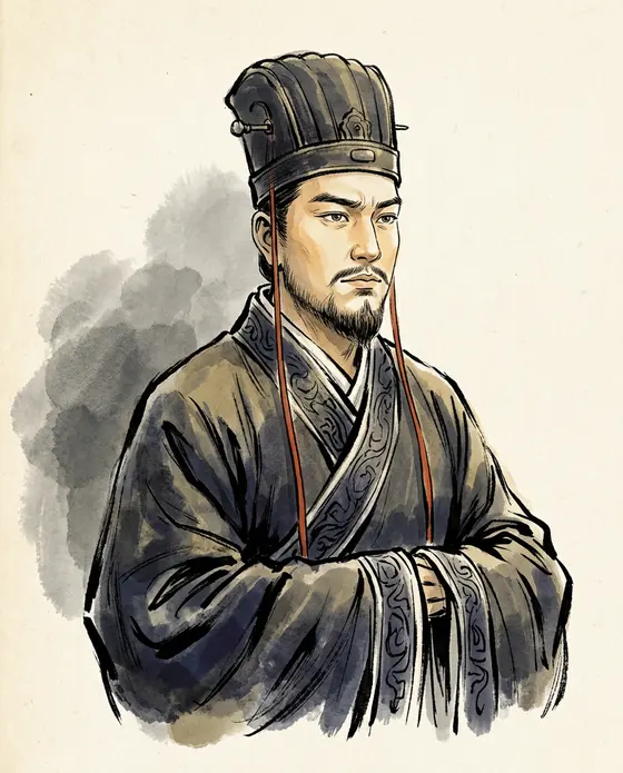 Portrait of Emperor Jing