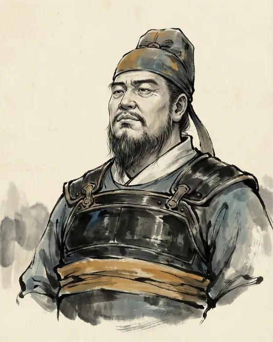 Portrait of Liu Bang