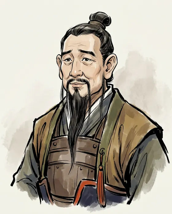 Portrait of Liu Bei