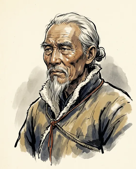 Portrait of Liu Jing