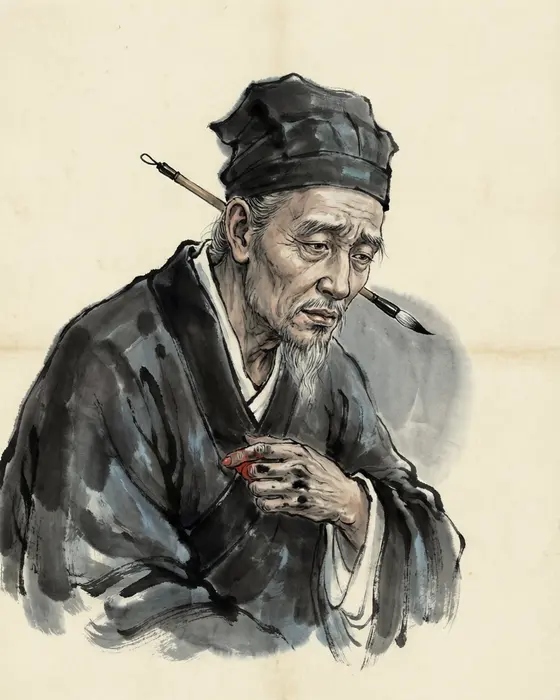 Portrait of Liu Xin
