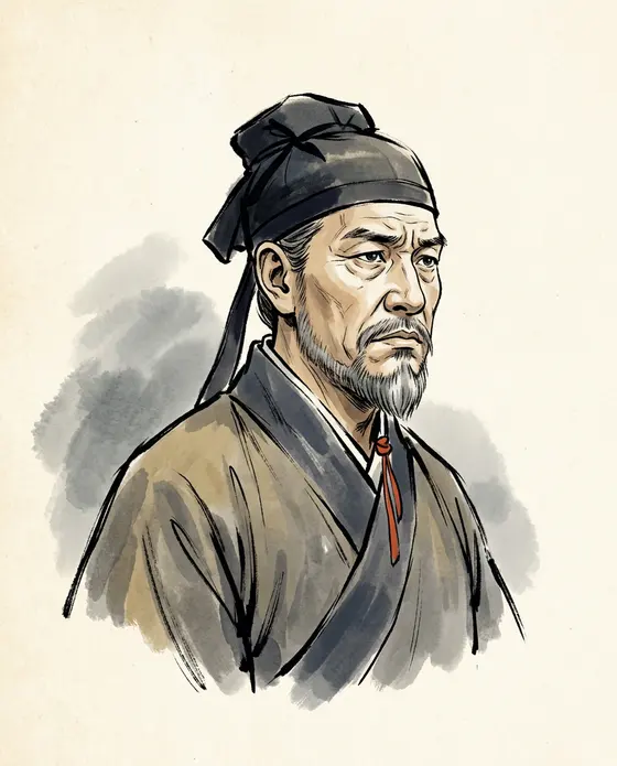 Portrait of Shi De