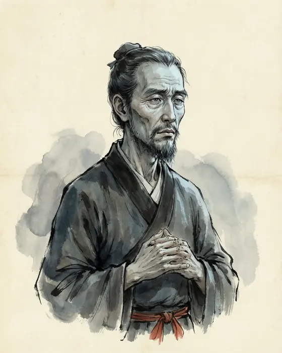 Portrait of Wang Mang