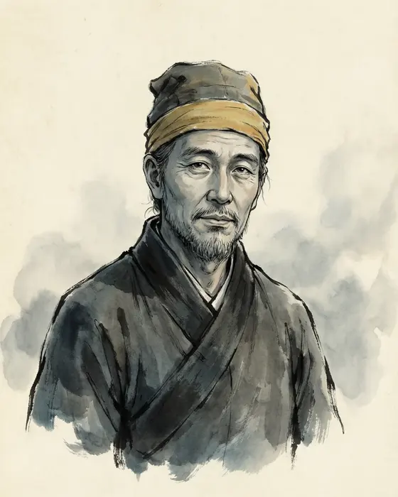 Portrait of Zhang Jue