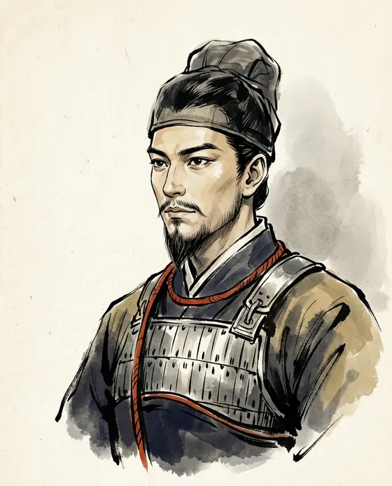 Portrait of Zhong Hui