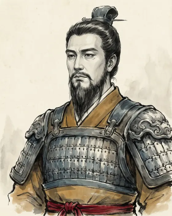 Portrait of Zhuge Zhan